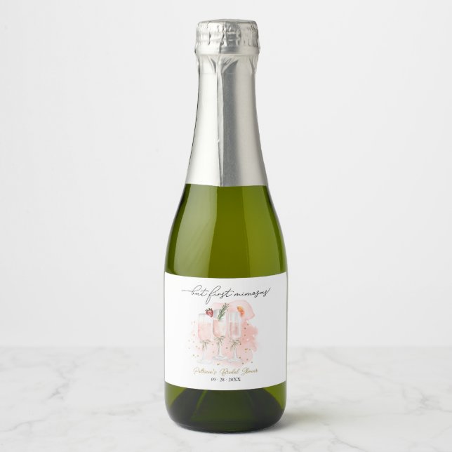 Men Först Mimosas Bröllopsdusch (Framsida)