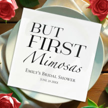 Men först Mimosas | Svart & Vit Bröllopsfestival