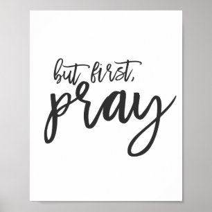 Men först, Pray Poster