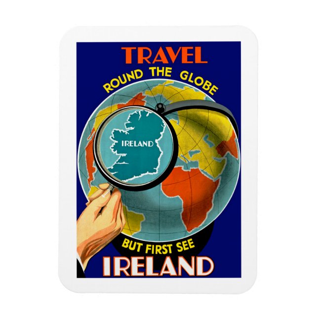 Men först se Irland! Magnet (Vertikal)