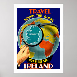 Men först se Irland! Poster