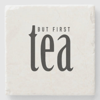 Men först, tea underlägg sten