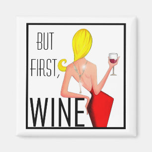 "Men först, Vin!" Magnet