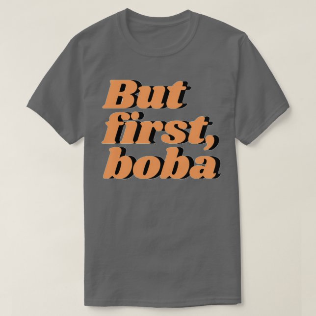 Men första boba 2 t shirt (Design framsida)