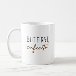men första cafecito kaffemugg