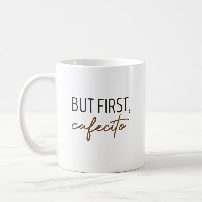men första cafecito kaffemugg (Vänster)