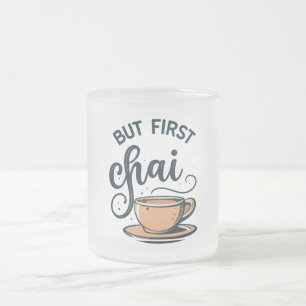 Men första Chai: En beige Mugg av Bliss