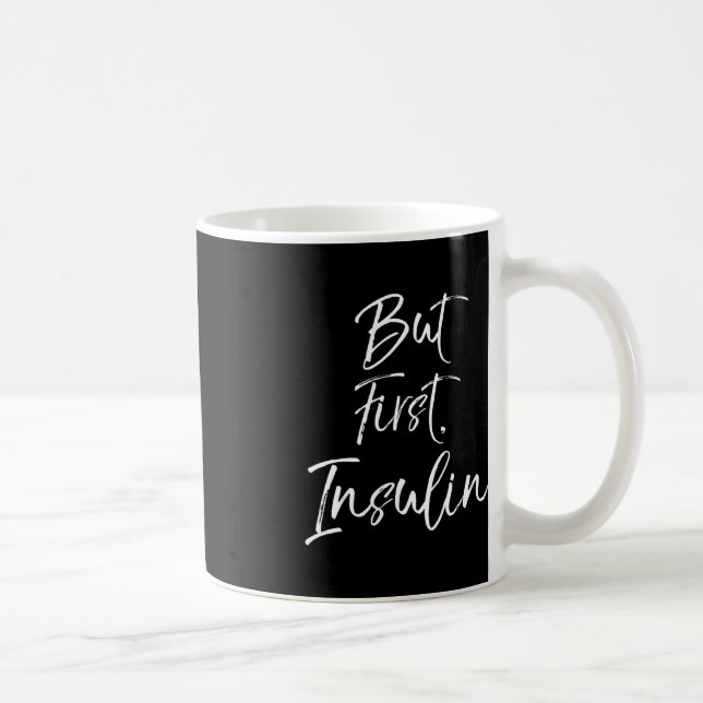 Men första diabetesmedvetande, efterlevande kaffemugg (Höger)