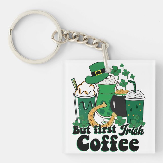 Men första irländska kaffet: A St. Patrick Day Bre (Framsidan)