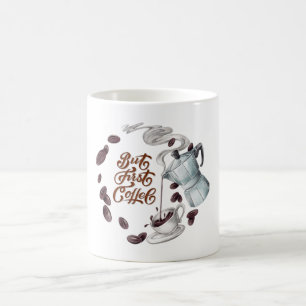 Men första kaffe kaffemugg