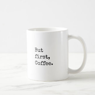 Men första kaffe kaffemugg