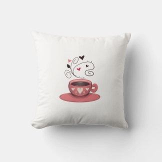 Men första kaffe kudde
