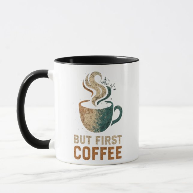 Men första kaffe mugg (Vänster)