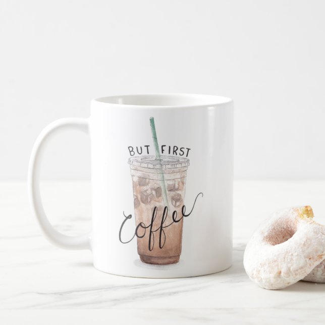 Men första kaffeodjaren kaffemugg (Med munk)