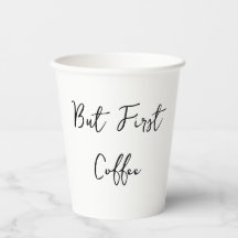 Men första kaffeofferten är enkel