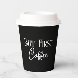 Men första kaffet Black