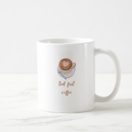 Men första kaffet kaffemugg