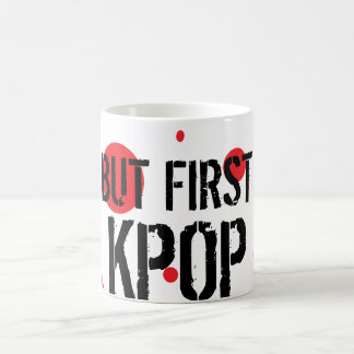 Men första Kpop Kaffemugg