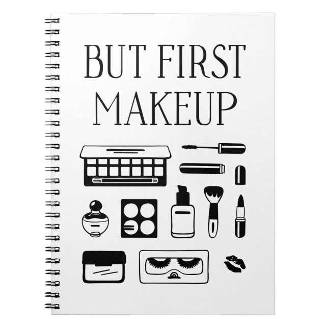 Men första Makeup Anteckningsbok (Framsidan)