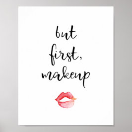 Men första Makeup Poster
