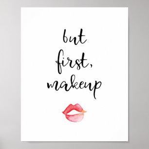 Men första Makeup Poster