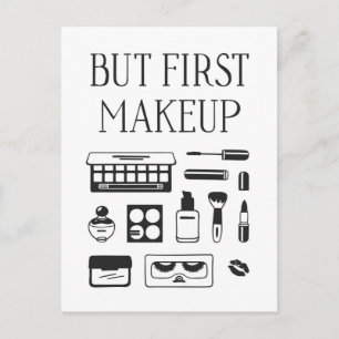 Men första Makeup Vykort