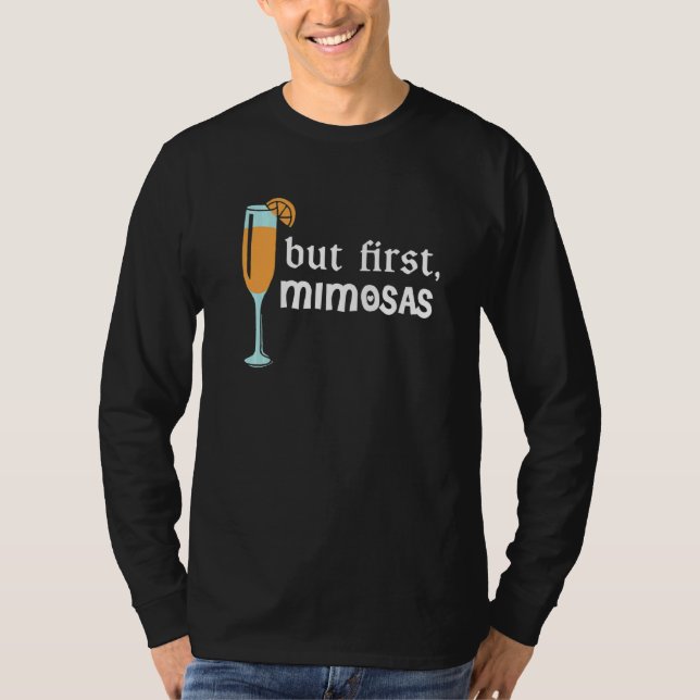 Men första Mimosas 6 T Shirt (Framsida)