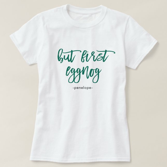 Men första påven med Namn Festive Grönt Helgdag T Shirt (Design framsida)