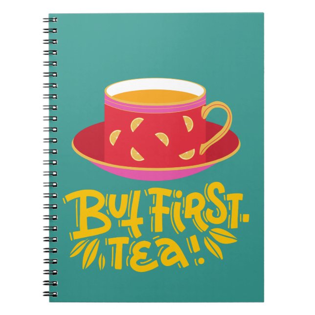 MEN FÖRSTA TEA ANTECKNINGSBOK (Framsidan)