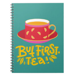 MEN FÖRSTA TEA ANTECKNINGSBOK