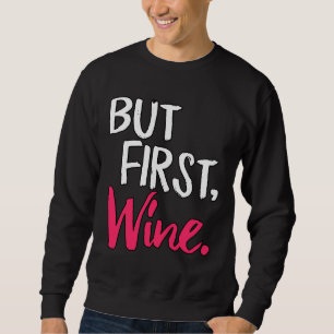 Men första Vin 14 Lång Ärmad Tröja