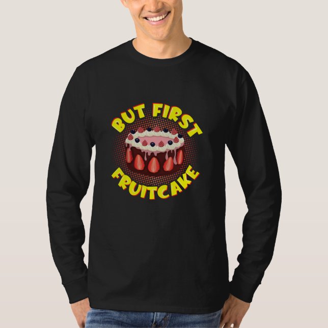 Men frukkakan, fruktkakans dag t shirt (Framsida)