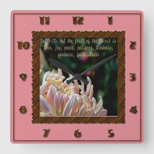 Men frukten av anden kvadrerar tar tid på fyrkantig klocka (Framsida)