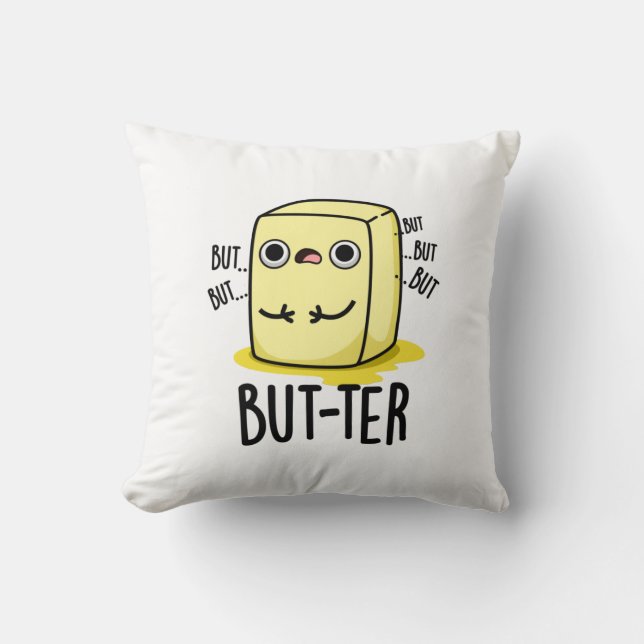 Men...funny Butter Pun Kudde (Framsida)