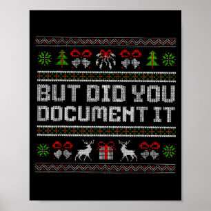 Men Gjorde Du Inte Det Roligt Kontor Jul Fula Poster