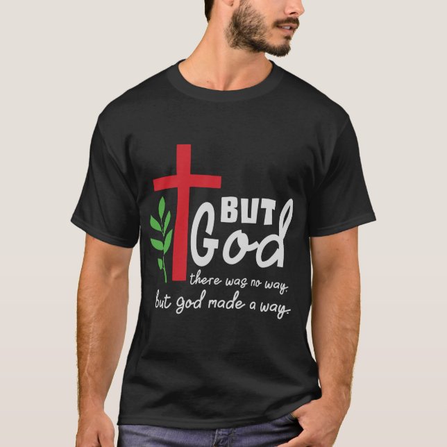 Men Gud Faith T Shirt (Framsida)