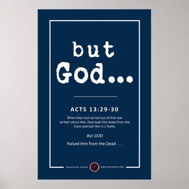 Men Gud Poster (Framsidan)