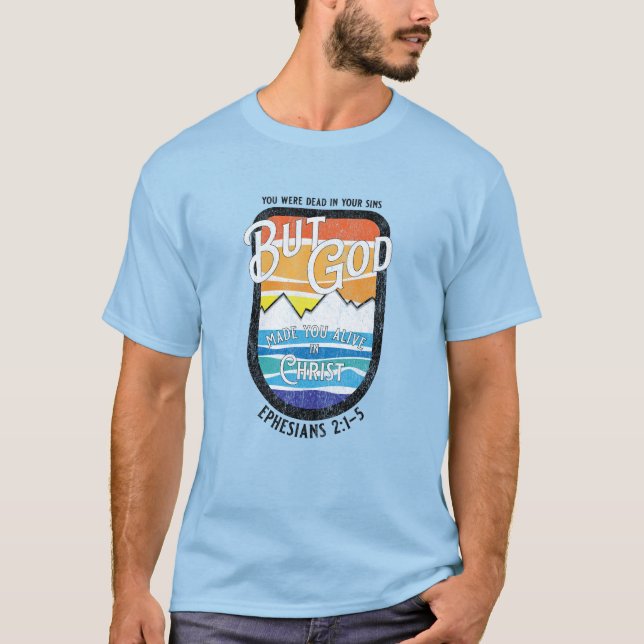 Men Gud T Shirt (Framsida)