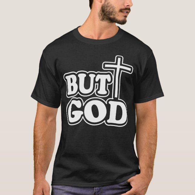 Men Gud T-Shirt (Framsida)