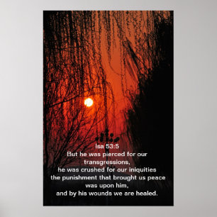 Men han var glad för våra överträdelser poster