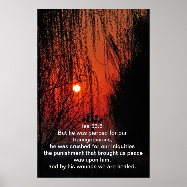 Men han var glad för våra överträdelser poster (Framsidan)