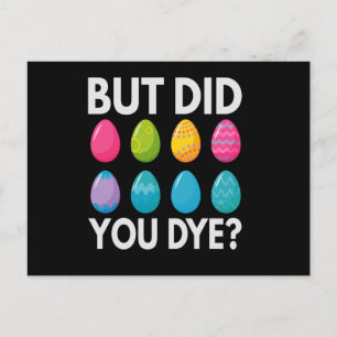 Men har du dye Funny Easter Eggs Hunt Gift? Vykort
