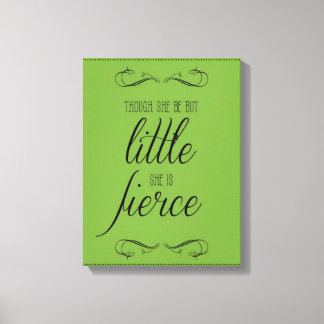 Men hon är inte så hård. canvastryck