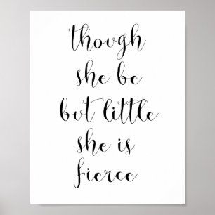 Men hon är inte så hård. poster