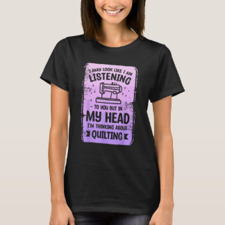 Men i mitt huvud tänker jag på att kasta ut sömnen t shirt