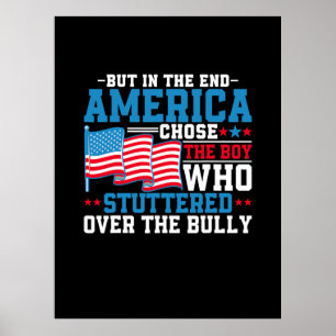 Men i slutändan valde USA pojken Poster
