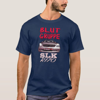 Men in Mercedes SLK - Blutgruppe R170 T Shirt