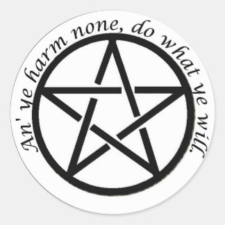 men inte runt klistermärke