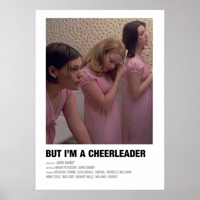 Men jag är en CheerLeader Minimal Poster (Framsidan)