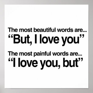 MEN JAG KÄRLEK DIG POSTER